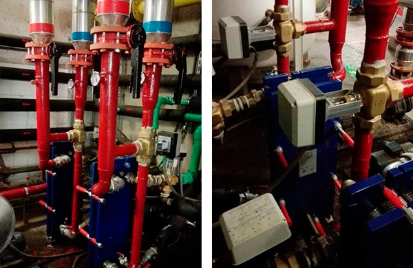 Producción de ACS para grandes caudales